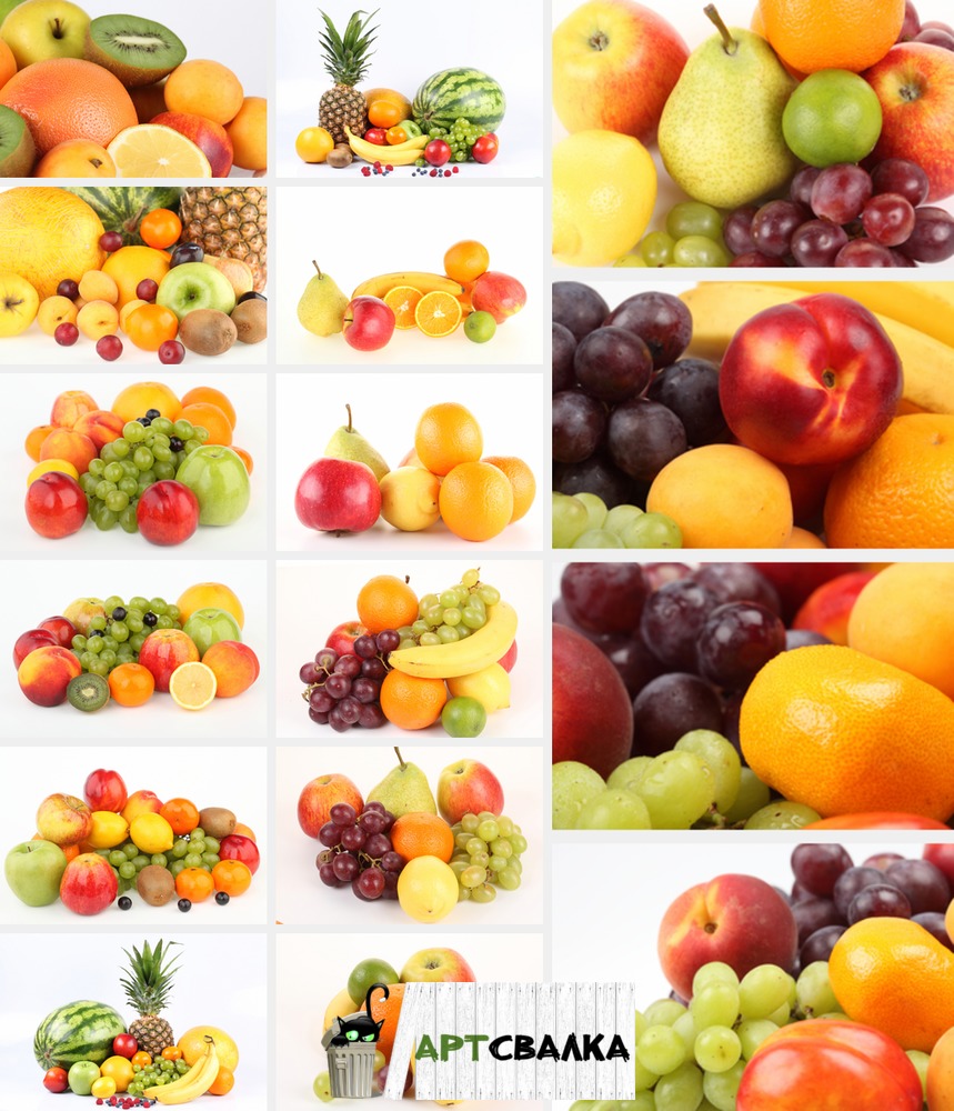Фруктово-ягодный микс. | Fruit and berry mix.